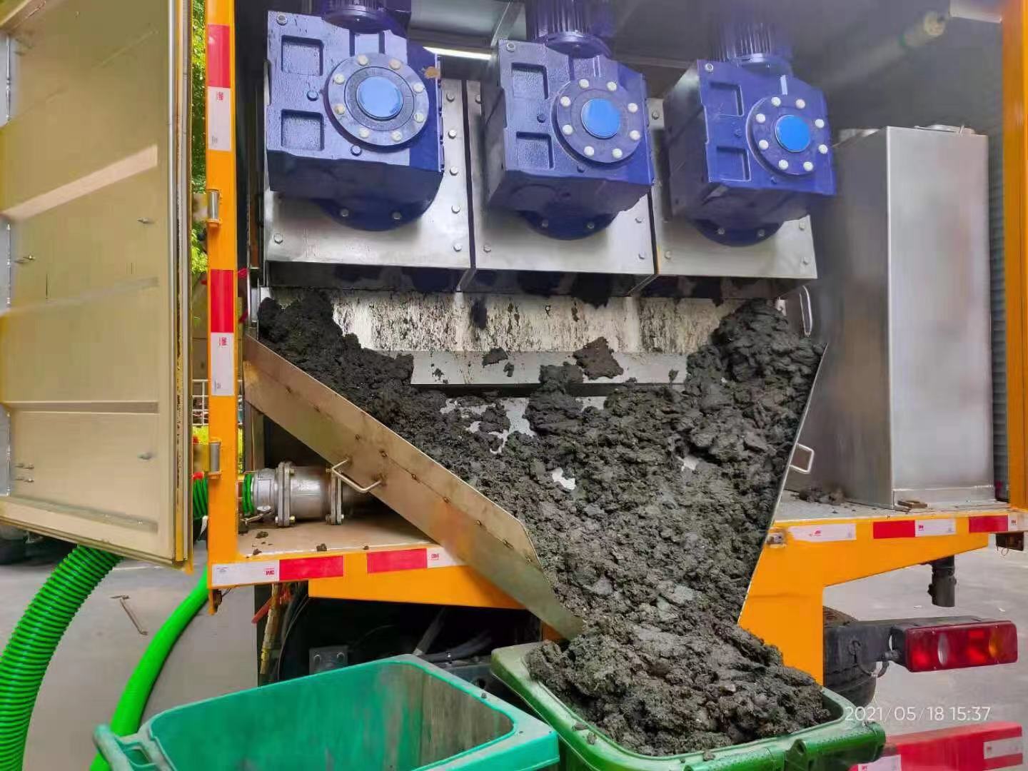 四方化粪池清掏城市维护站-泥浆净化干湿分离处理